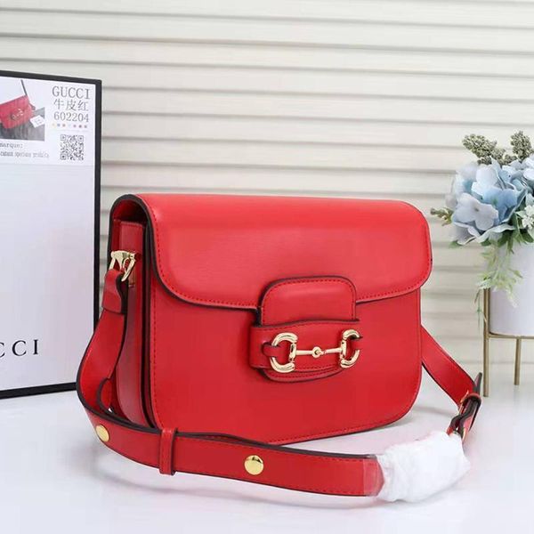 

womens trend leather horsebit bag luxury designer crossbody bags bolso bandolera horsebit shoulder bag lady messenger bags