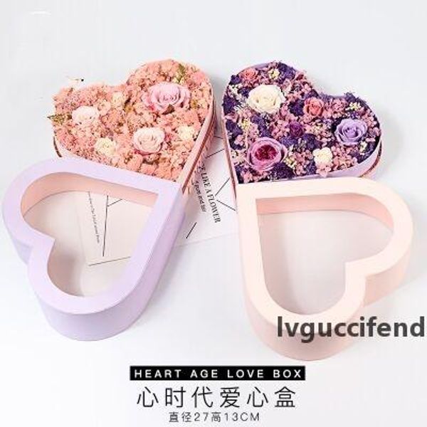 

heart-shape include drawer flowrist packing flowers gift box weddiing party decoration favous gift paper box valentine s day