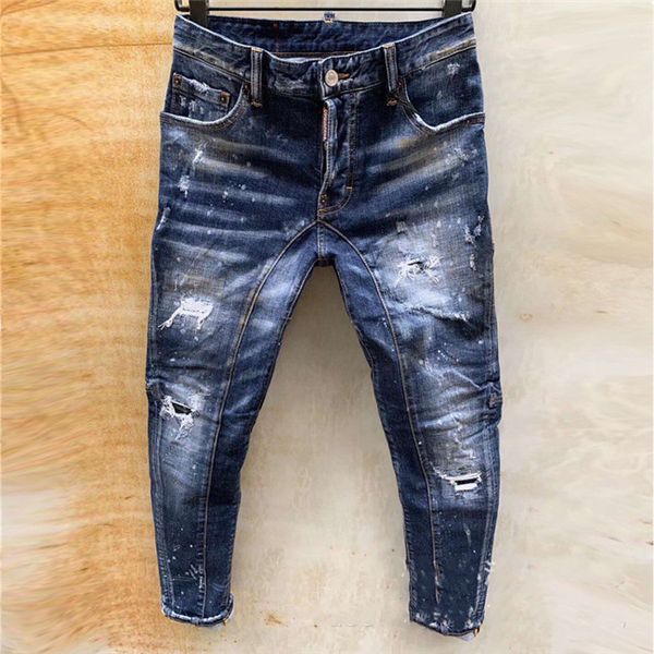 

mens jeans designer sports running motorcycle biker jeans skinny slim ripped popular cool beggar fashion black biker jeans fear of god, Blue