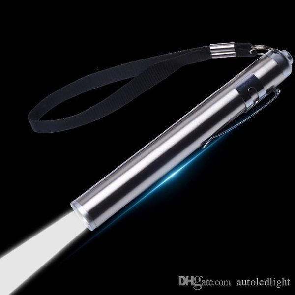 

outdoor portable round moon shape light stainless steel high power mini flashlight led flashlight torch edc hiking & camping tools