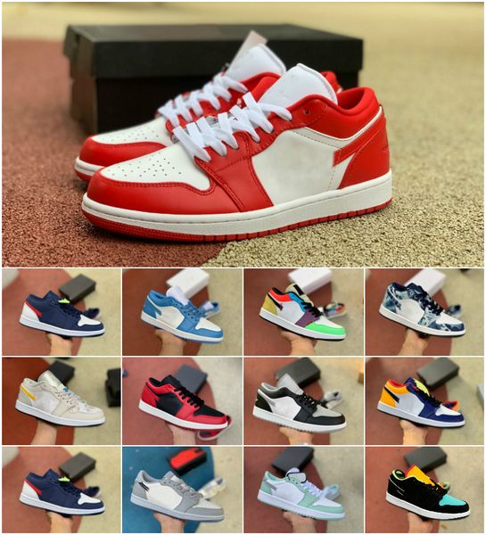 

2020 jumpman 1 low basketball shoes men women 1s unc white chicago pine green royal toe shattered backboard trainers paris obsidian sneakers