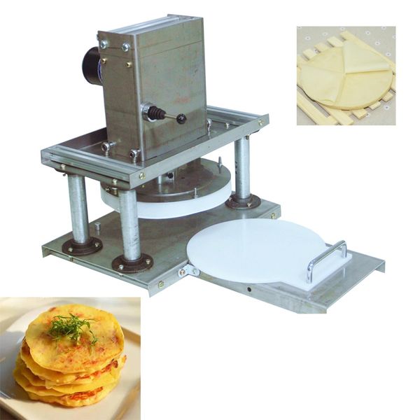 CE Electric 22cm Pizza Dough Pressing Machine Pizza Dough Appiattimento Macchina Pasta Roll Sheet Press Pastry Pizza Noodle Press 220V