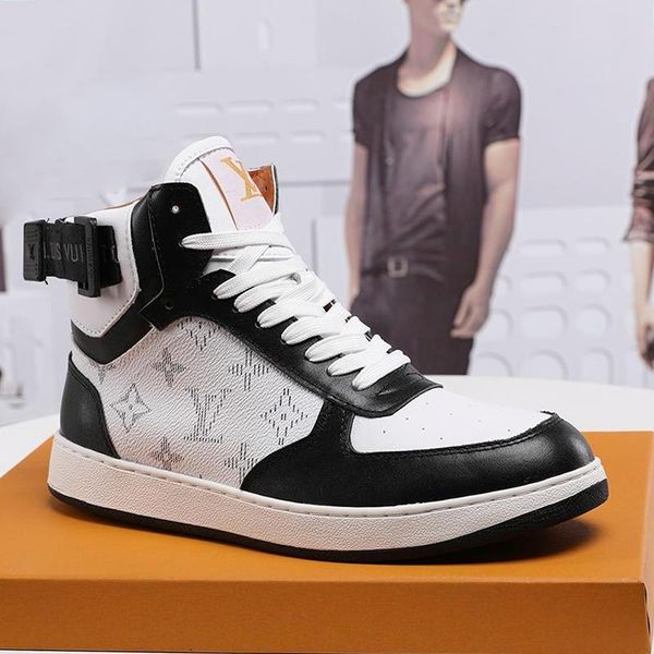 

new sports shoes for men outdoor fashion sneakers breathable footwears trainers with box chaussures pour hommes rivoli sneaker boot mens sho, Black