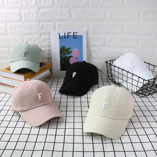 

summer korean hat female ins tide all-match street tide sunshade fashion sunscreen baseball cap embroidered baseball cap, Blue;gray