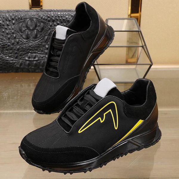 

black scuba low - sneakers mens shoes herren luxus marken schuhe breathable autumn and winter footwears lace -up fashion casual men shoe