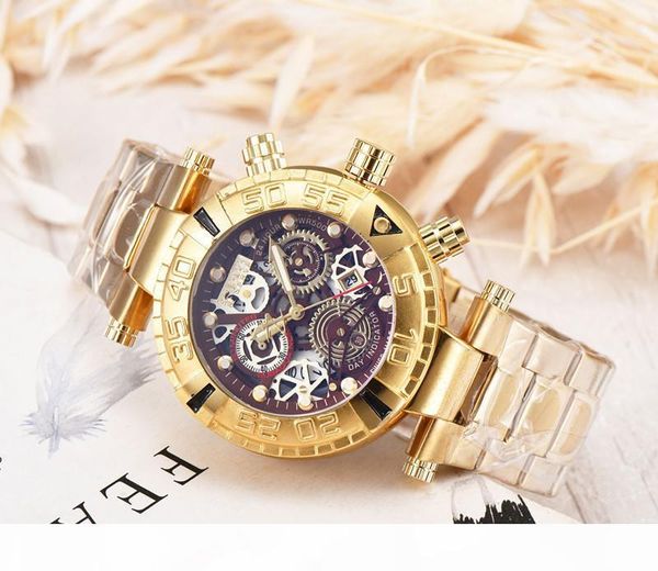 

designer mens watches brazil us gold watches stainless steel designer waterproof watch dropship, Slivery;brown