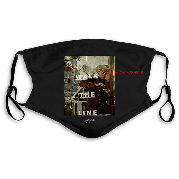 

johnny cash mens walk the line portrait black pre for men male designing mask women kids pm25 skkkw