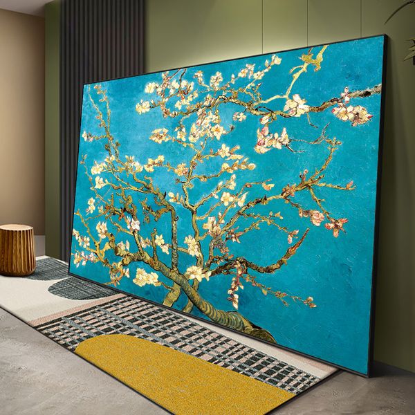 

van gogh almond blossom famous oil painting canvas print reproduction impressionist flower wall art picture home decor cuadros