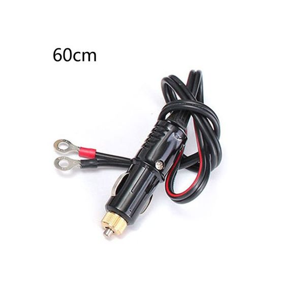 

car male plug cigarette lighter socket plug connector adapter power supply cord e7ca