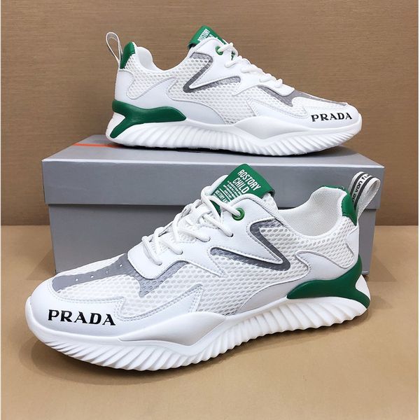 

87designers create men's outdoor travel shoes, trendy leisure all-match sports shoes, jogging shoes, original packaging and box deliver, Black