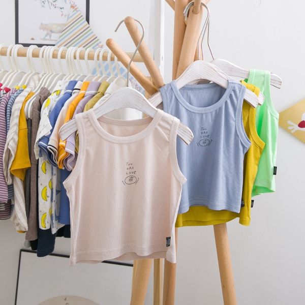 

piflz children's inside cotton boy outside sleeveless girl's baby ultra children's thin inside cotton boy outside vest sleeve, Blue