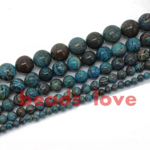 

natural stone blue crazy lace agate loose spacer beads4 6 8 10 12mm strand 15"diy bracelet jewelry making-f00271 jewelry, Black