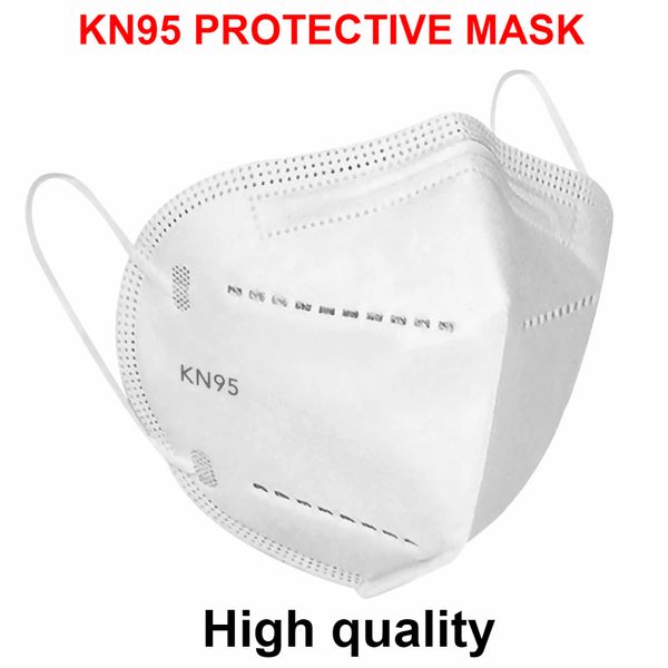 

KN95 Mask Dustproof Anti-fog Anti Spit Breathable Face Masks 95% PM2.5 Filtration N95 Mask Features Protective safety supplies dhl shipping