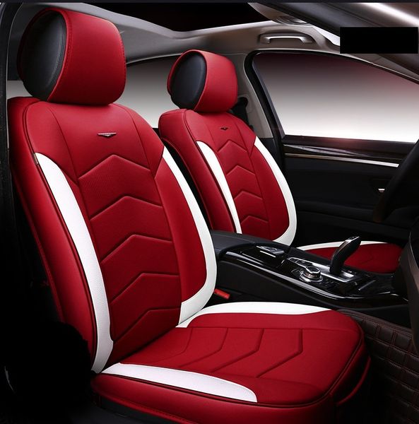 

universal car accessories seat covers for sedan luxury model pu leather adjuatable five seats bmw interior full set car seat covers for suv