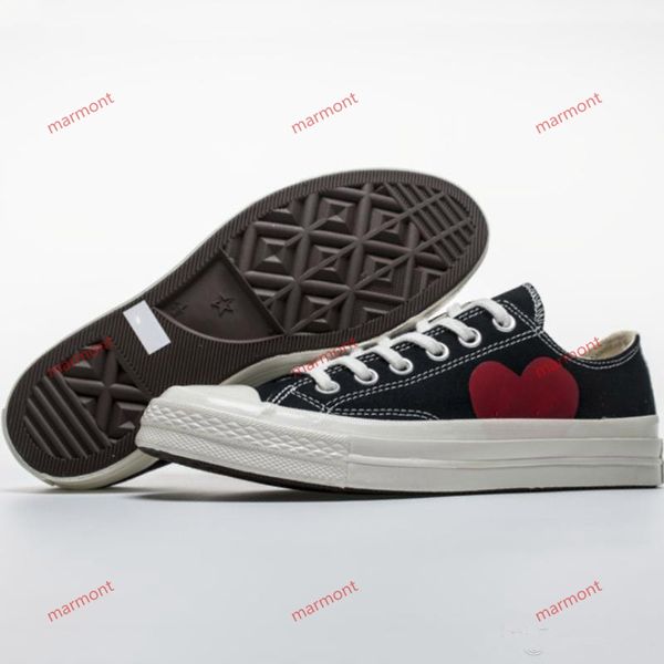

converse shoes 2020 новые мужские commes дез garcons воспроизведение chuck 1970 кроссовки, мужские тейлор вулканизированной обувь, мужская, Black