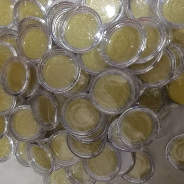 

wholesale round plastic false eyelashes packaging box cosmetics makeup eyelash package empty eyelash box 3d lashes case box with clear tray