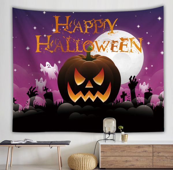 

the latest model 230x150cm size, 10,000 styles to choose from european and american style halloween tapestries, ing
