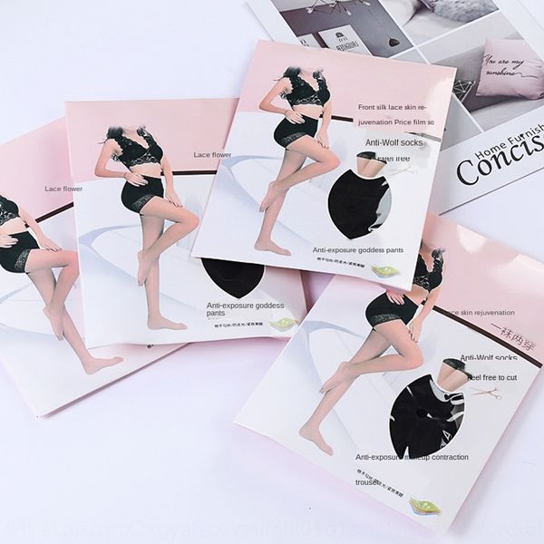 

poon4 summer lace socks anti-exposure safety pants anti-hook arbitrary cut safety pants silk stockings silk stockings net red pineappl, Black;white