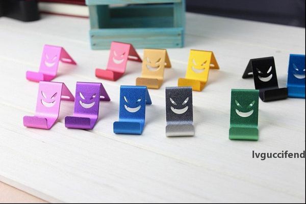 

aluminum alloy samsung and other mobile phone universal bracket metal color small devil mobile phone bracket
