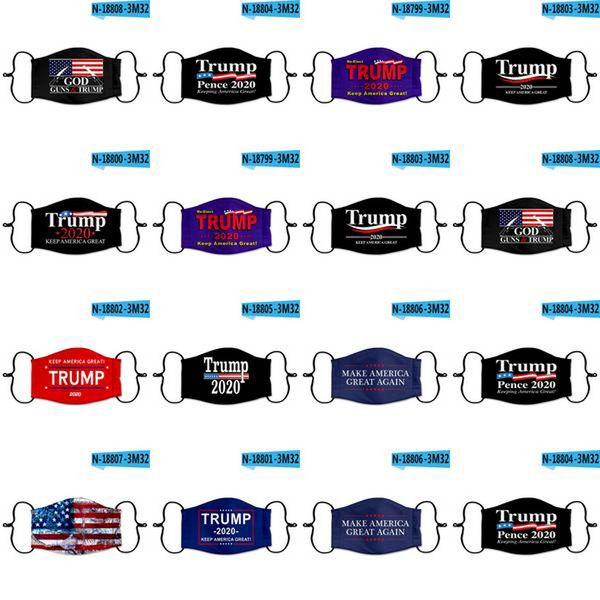 

face packaged bandanas protection presidential election individually trump camo face motorcy motorcycle mask face mask us fashion mask xrhmv, Black
