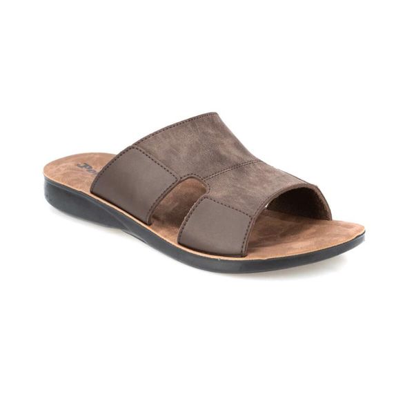 

flo 91.150538.m brown mens slippers polaris, Black