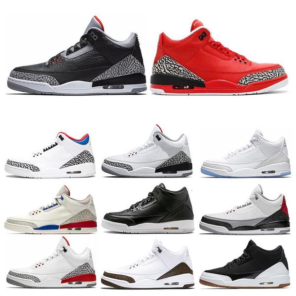 

2019 mens basketball shoes katrina tinker charity game black cement pure white fire red mens trainers sports sneakers shoes size 7-13