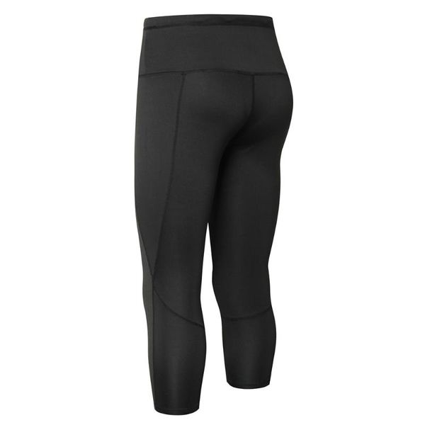 

women high waist capris yoga pants 4 way stretch tummy control workout running fitness yoga pants leggings with pocket ct10, White;red
