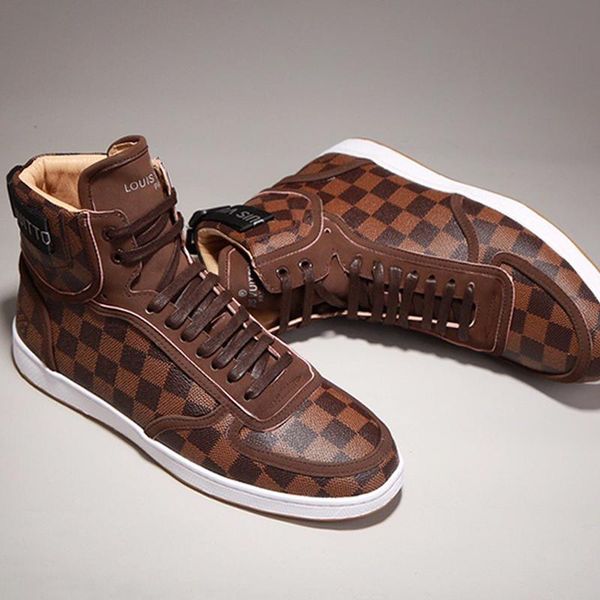 

2020 new listing mens breathable sports shoes luxury mens high casual sports shoes fashion casual shoes size 38-44 00054, Black