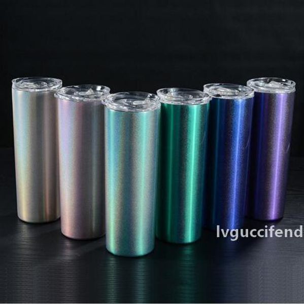 

stainless steel vacuum cup heat insulation water bottle vacuum skinny cups rainbow straight cups beer tea coffee mug baby feeding cups wy173