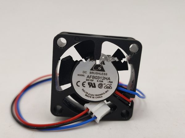 

for detla electronics afb0312ha 7g82 dc 12v 0.15a 30x30x10mm 3-wire server cooling fan