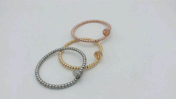 

fashion gold love bracelet ladies jewelry charm bracelet three-color designer men and women wedding couple gift diamond tennis jewelry 001, Black