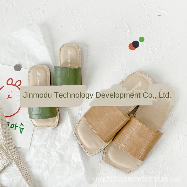 

a8chd korean children children children' slippers girls' sandals parent-child shoes 2020 new fashion children' slippers san, Black;grey