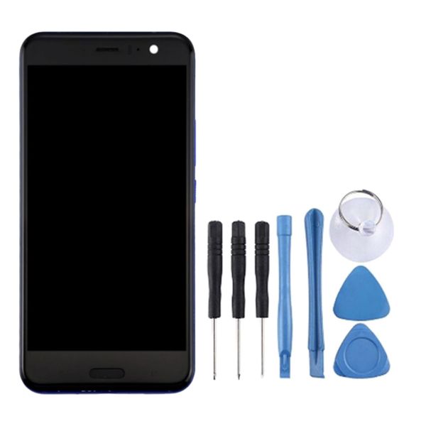 

professional lcd screen replacement touch digitizer display + frame for htc u11