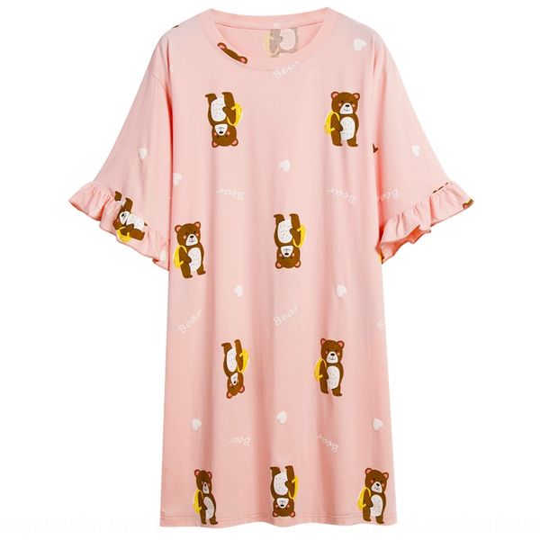 

300 jin большой размер nightdress пижамы экстра большого размера платья 200 чжин чистого хлопка пижамы плюс жир семьи одежда 2002, Blue;red