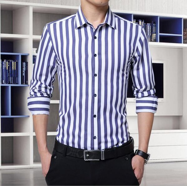 

2020 новый pb32288 осень марка мужчины платье рубашка с длинным рукавом тонкий марка man рубашки конструктора высокого качества твердая мужс, White;black