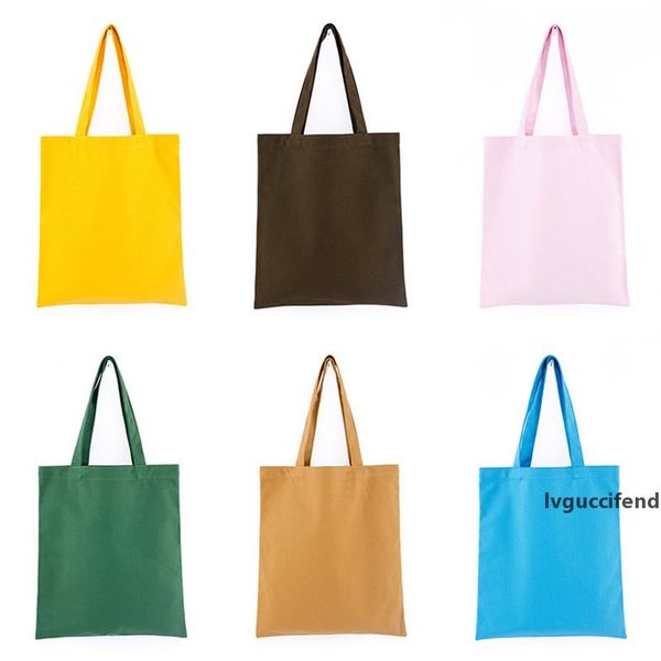 

colorful blank pattern canvas shopping bags eco reusable foldable shoulder bag handbag tote cotton tote bag wholesale custom logo lx1245