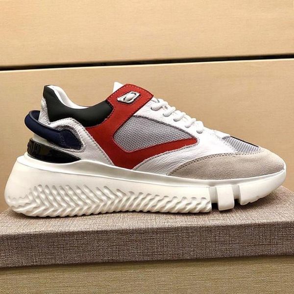 

veloce mid white trio fashion mens shoes lightweight outdoor walking vintage autumn and winter lace -up casual men shoes soft footwears, Black
