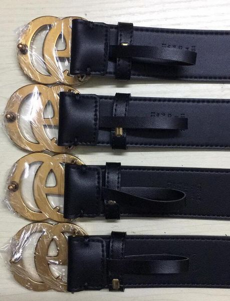 

3.8-3.4-2.0cm mens belts designer belt snake luxury belt leather business belts womens big gold g buckle with box, White