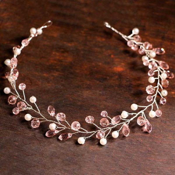 

crystal tiara handmade bridal headbands women hair jewelry head chain wedding hair accessories headpiece 3 jewellrys hairbands, Golden;silver