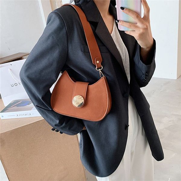 

new fashion small bag female retro simple all match casual all match one shoulder messenger bag ing
