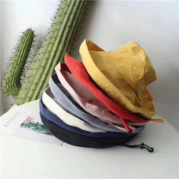 

summer east gate uv screen fisherman sun sun fabric sunshade hat fisherman hat female korean style all-match dome peach fur material, Blue;gray