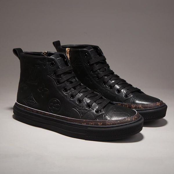

new arrival stellar sneaker boot mens shoes outdoor walking fashion footwears comfortable lightweight men boots zapatos de moda para hombre, Black