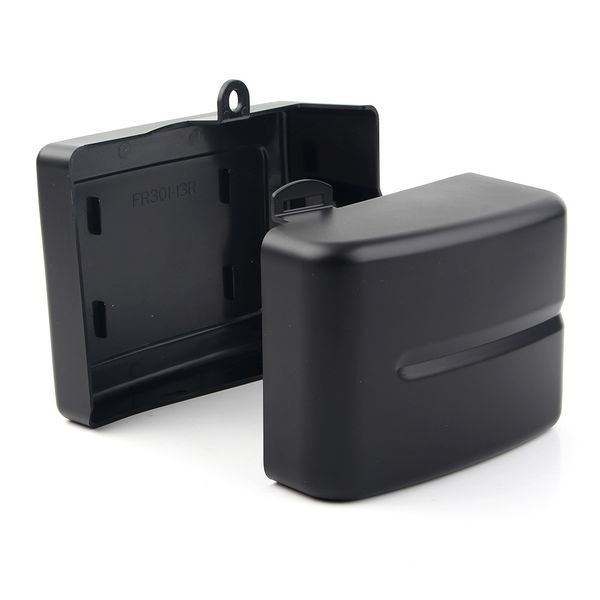 

1 pair battery side covers left & right for harley fat street bob low rider super glide dyna 2006-17 motorcycle