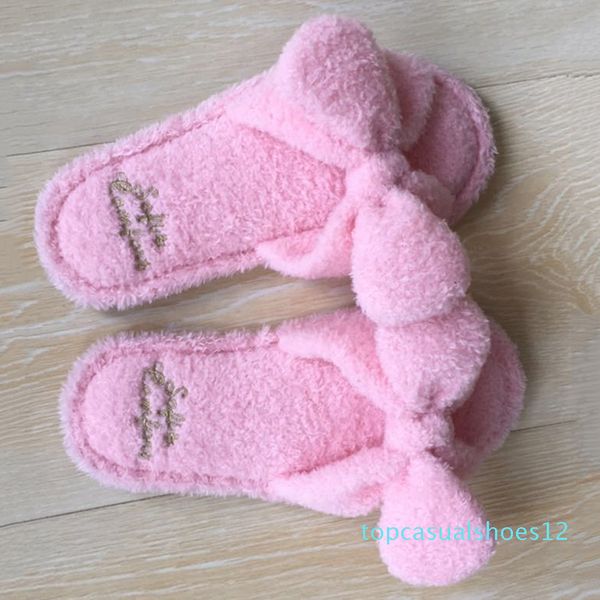 

2020 новая пара зима тапочки главная cute лук женщины плюшевые мягкие тапочки в закрытом помещении коралл velvet non скольжению молчаливые р, Black