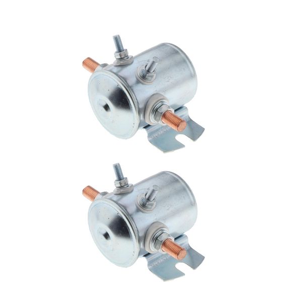 

2pcs solenoid relay 12v dc 300 amps fits for golf cart marine rv mower
