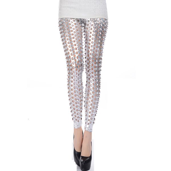 

fantastic knitted fish scales leggings womens golden silver shinny mermaid leggings funny pants drop shop, Black