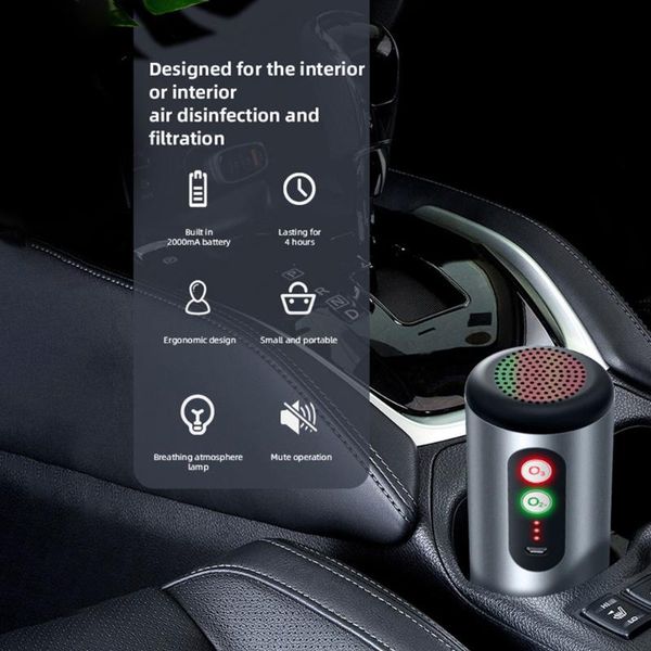 

car air freshener ozone + anion filter home portable purifier (no strainer and consumable)