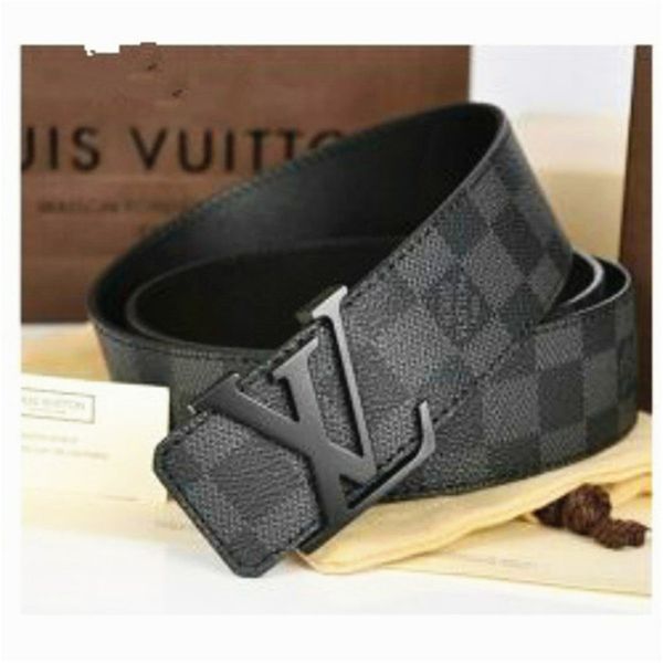 

Hot selling new Fashion Business Ceinture L style design mens womens riem L buckle with black not with box as gift 7S9DG5