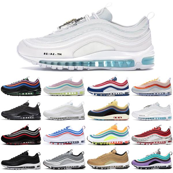 

2020 air sean wotherspoon 97 men women running shoes max triple black white outdoor athletic mens womens trainers sports sneakers runners