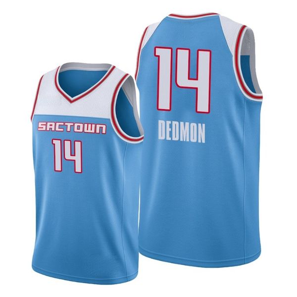 

sacramento kings dewayne dedmon men city basketball jersey, Black
